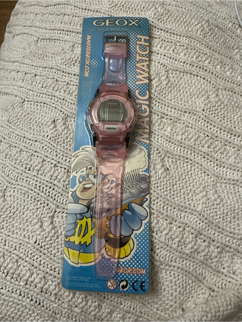 GEOX Magic Watch Pink 2005 NEW